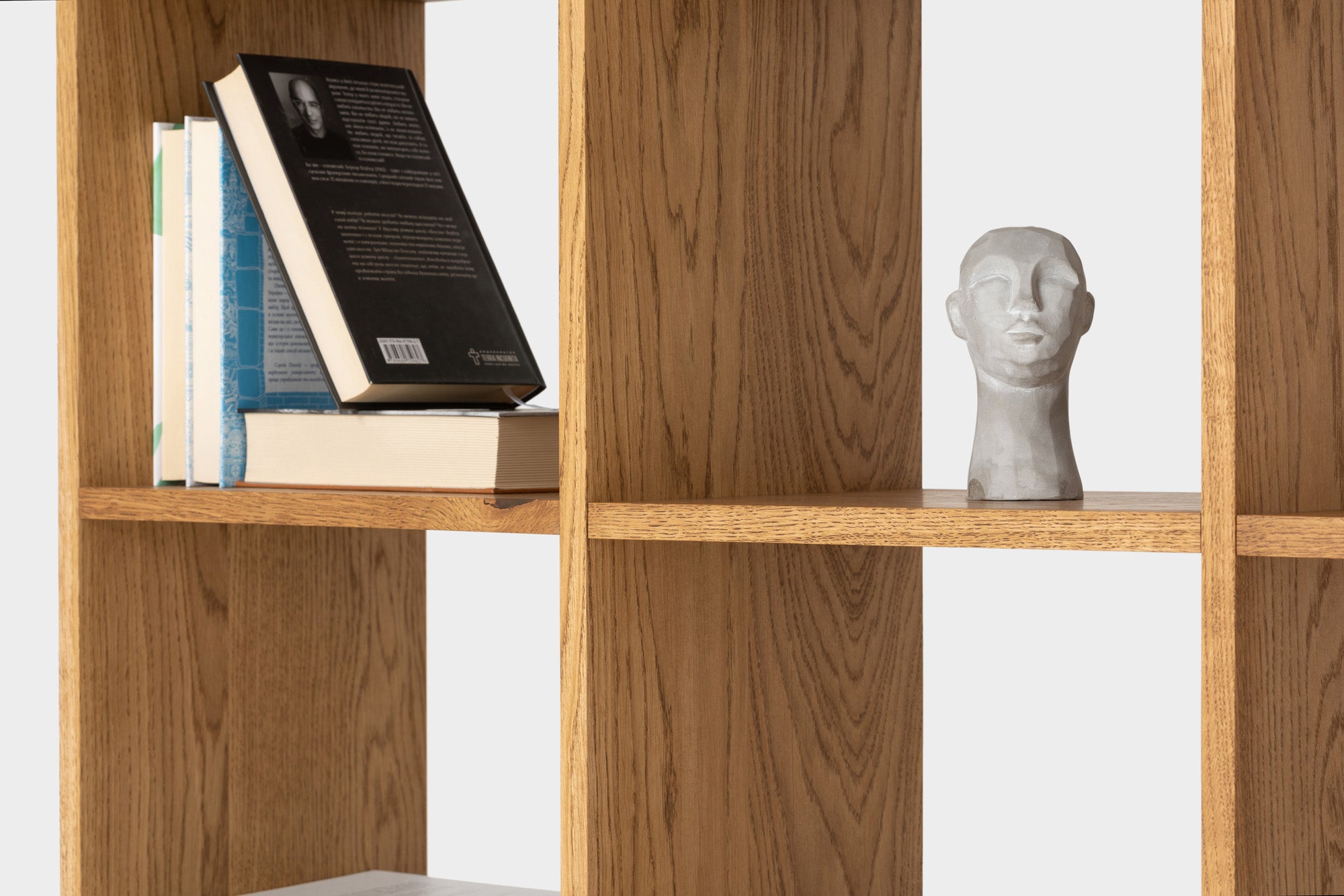 AGATA | Contemporary Oak Bookcase 63