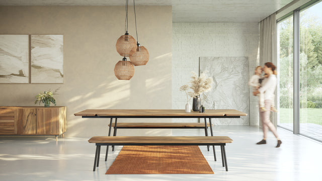 MARTA | Walnut Extendable Dining Table